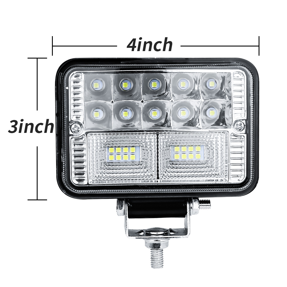 đèn led dùng nguồn 12V/24V công suất 200W 4 inch siêu sáng cho các loại tàu và xe hơi