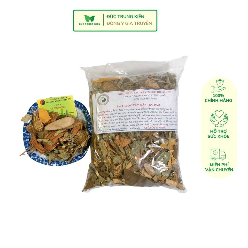 Lá tắm của người Dao Đỏ