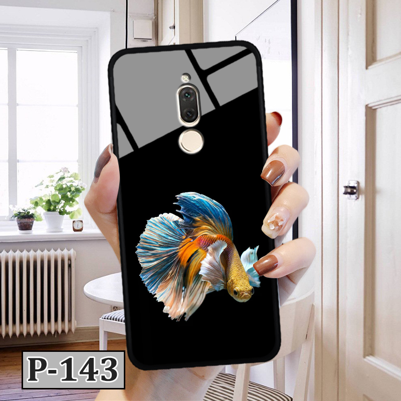 Ốp điện thoại huawei nova 2i - lưng kính in hình 3d
