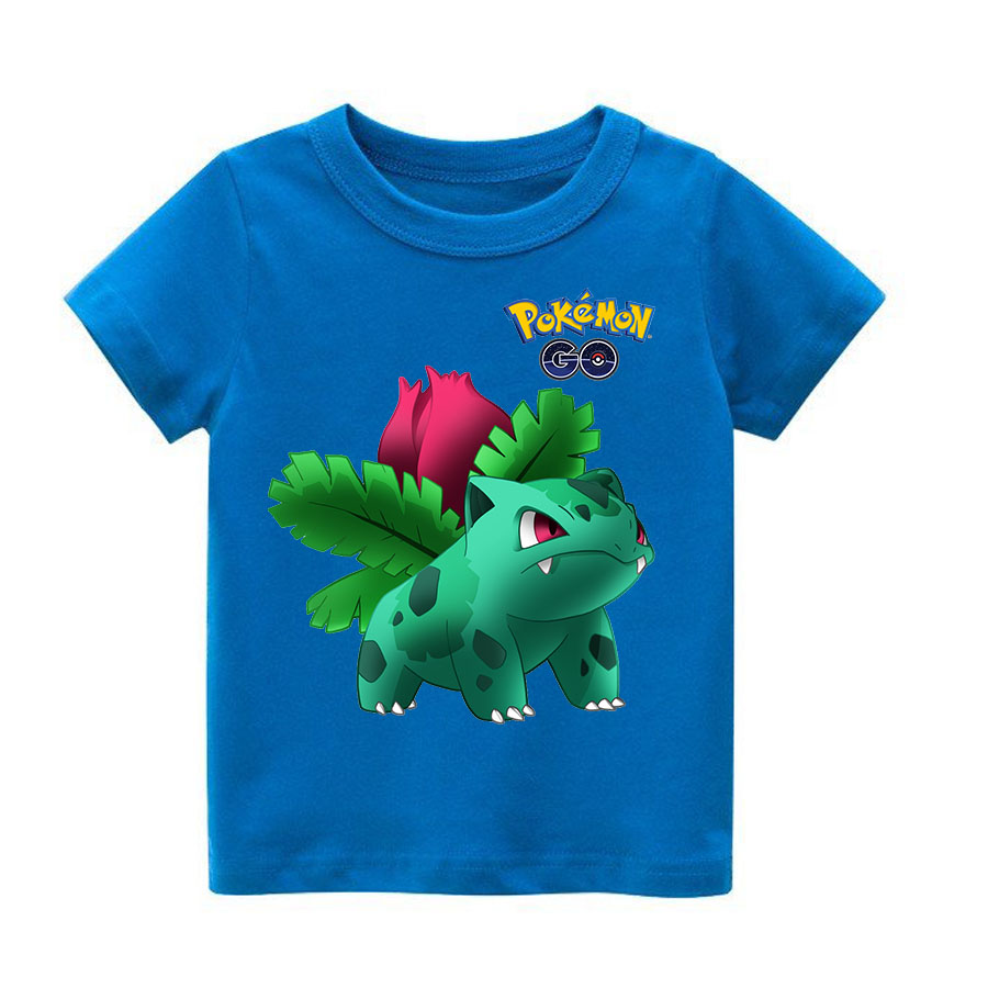 Áo thun trẻ em pokemon 02 có size người lớn, king cotton
