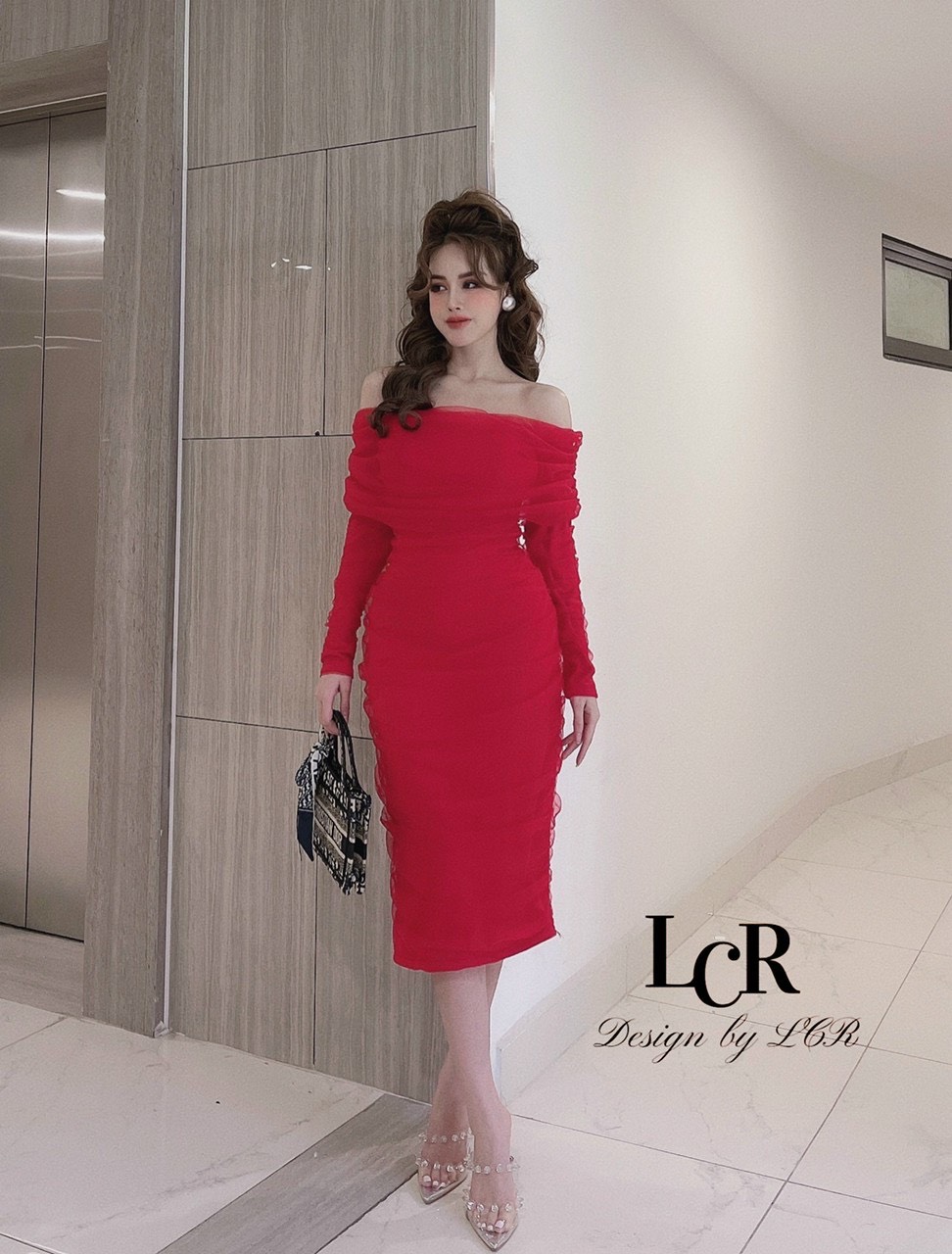 ( Hàng có sẵn) JINLI Váy Body Dự Tiệc 03