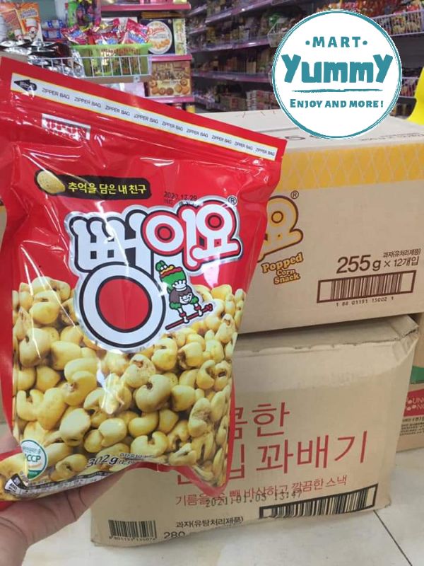 Bắp rang bơ vị phô mai Hàn Quốc 255 gram (Bỏng ngô, bắp rang Hàn Quốc)