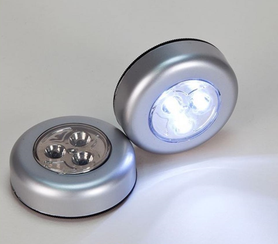 Đèn LED Dán Tường 3 Bóng, 4 Bóng Cảm Ứng Chạm