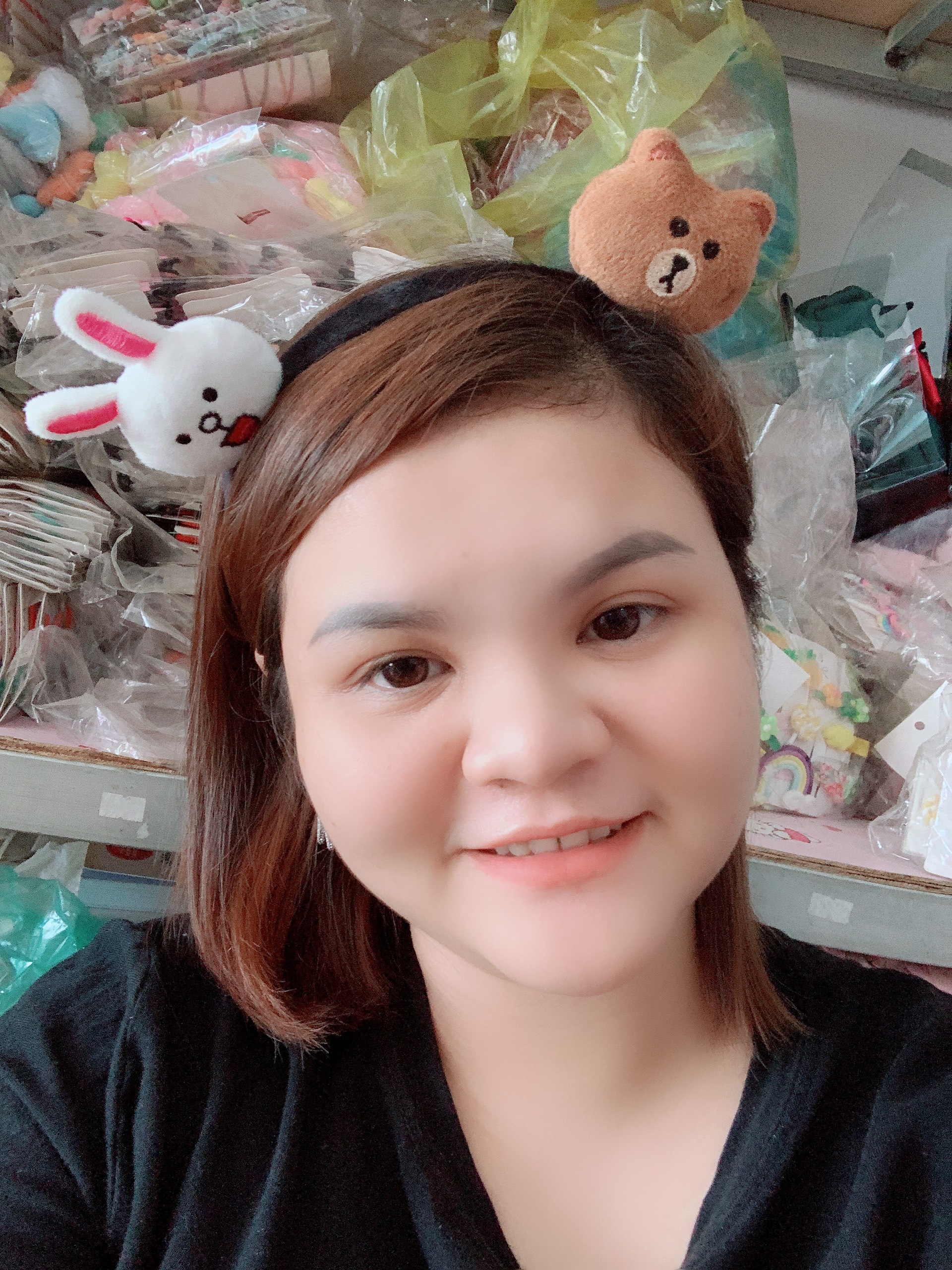Băng Đô Cài Tóc Gấu Vịt