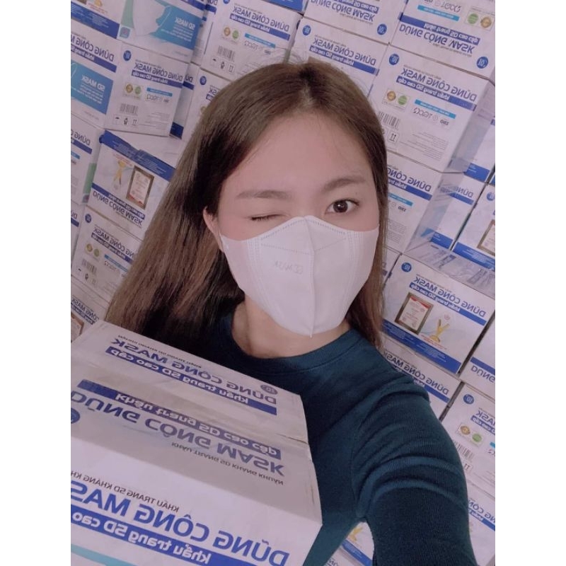 Thùng 100 chiếc khẩu trang 5D