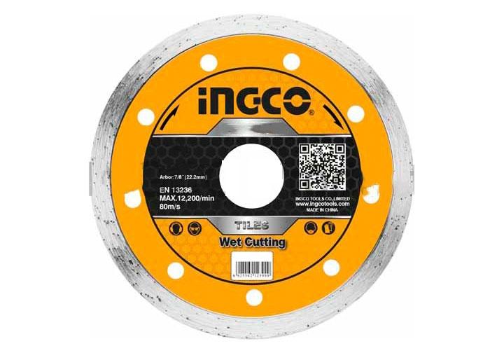 Đĩa cắt gạch ướt 200  hiệu Ingco DMD022002