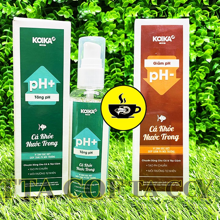 Dung Dịch Tăng Giảm PH KOIKA - CÁ KHOẺ NƯỚC TRONG