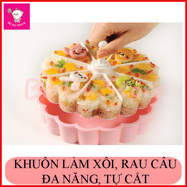 Khuôn chia xôi ,chia thạch 8 ngăn siêu tiện ích