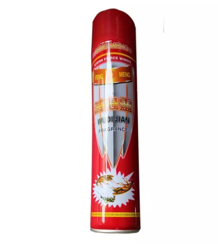 Bình xịt muỗi, kiến, côn trùng WUDIJIAN 600ml