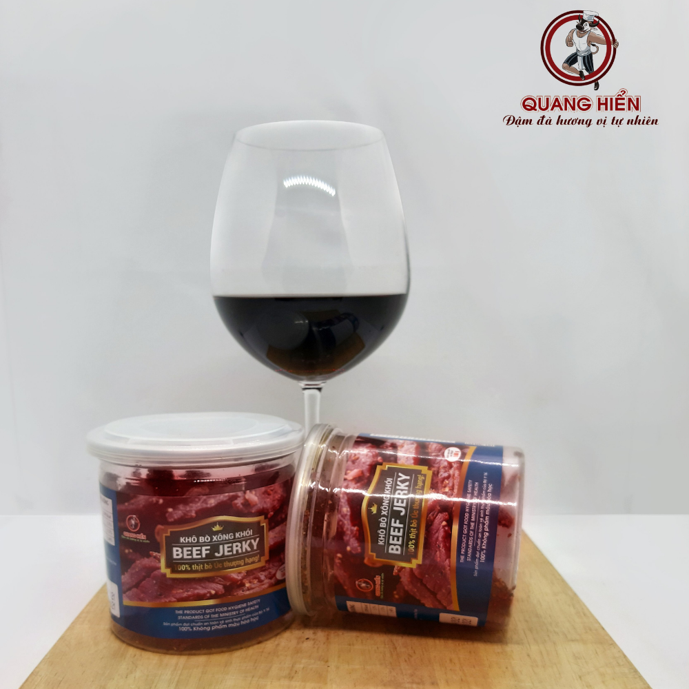 Beef Jerky khô bò xông khói 100g