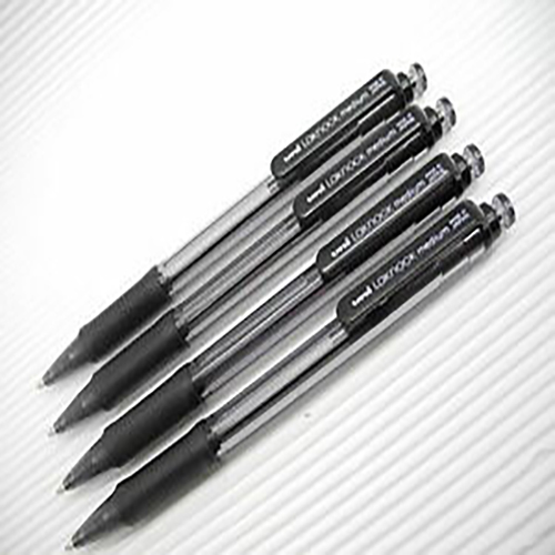 Bút bi bấm Nhật Bản Uni Lacknock fine SN-101 (12 chiếc 1 hộp)