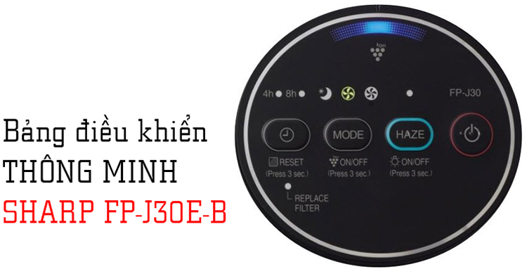 MÁY LỌC KHÔNG KHÍ SHARP FP-J30E-B