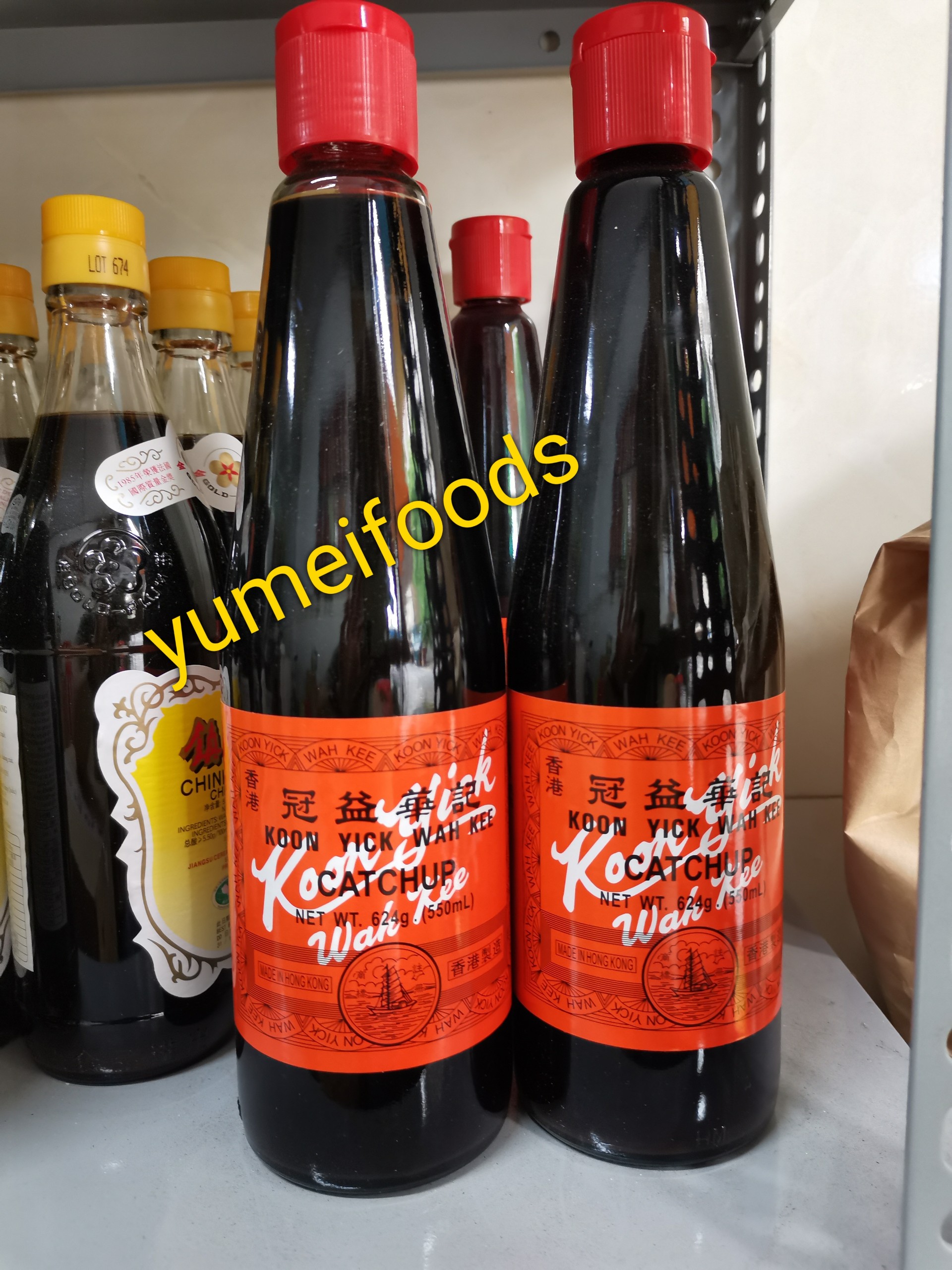 Giấm Dấm Catchup Koon Yick Wah Kee 550ml