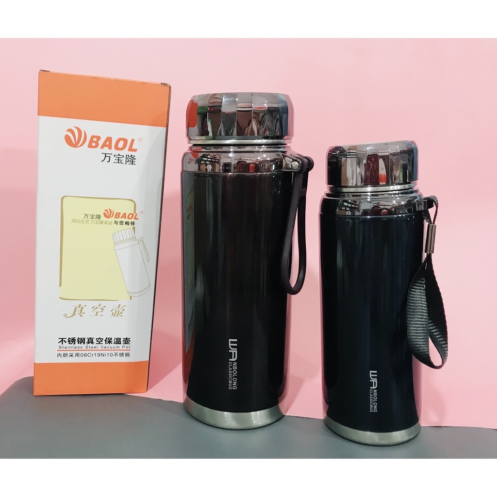 Bình giữ nhiệt nóng lạnh inox 304 1500ml giữ nhiệt trên 15 giờ - bình nước giữ nhiệt cao cấp