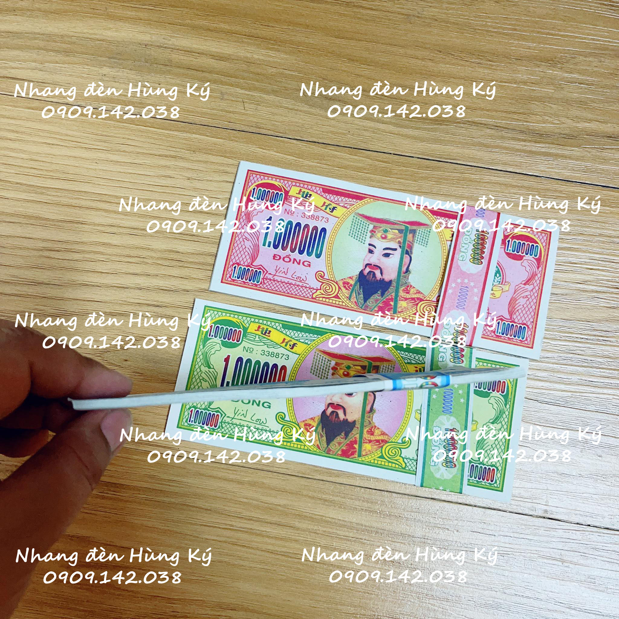 {1 cục 10 tép} Giấy tiền đô 3 màu đẹp