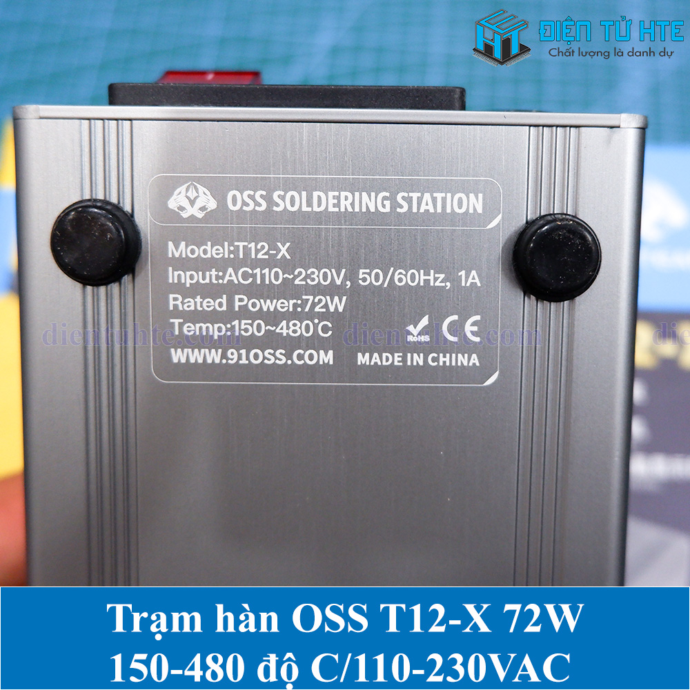 Trạm hàn T12 OSS Team Model T12-X 72W