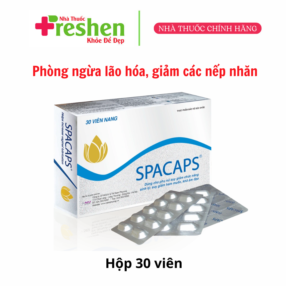 Viên uống Spacaps IMC dùng cho phụ nữ suy giảm chức năng sinh lý