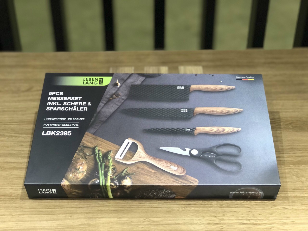 LBK2395 - BỘ DAO 5 MÓN LEBENLANG – THƯƠNG HIỆU ĐỨC
