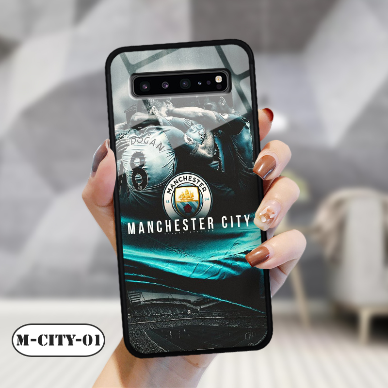 Ốp lưng kính 3D Samsung S10 5G hình đội bóng