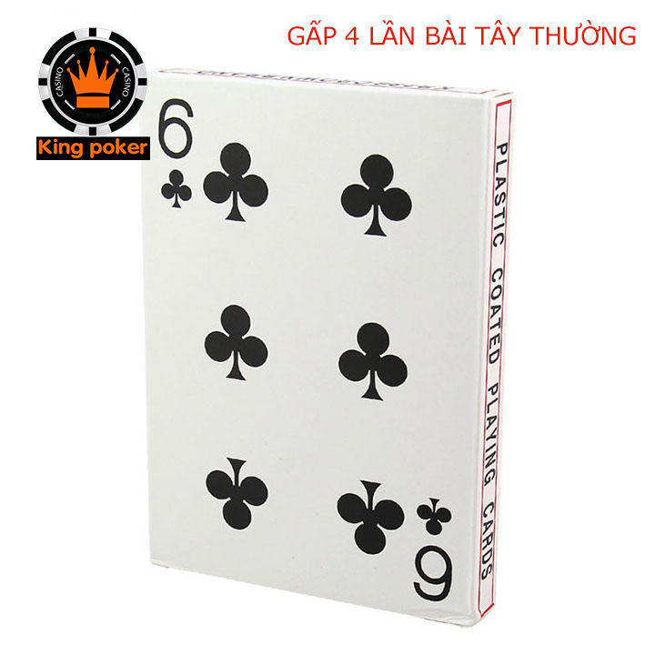 Bài poker 52 lá gấp 4 lần bài thường