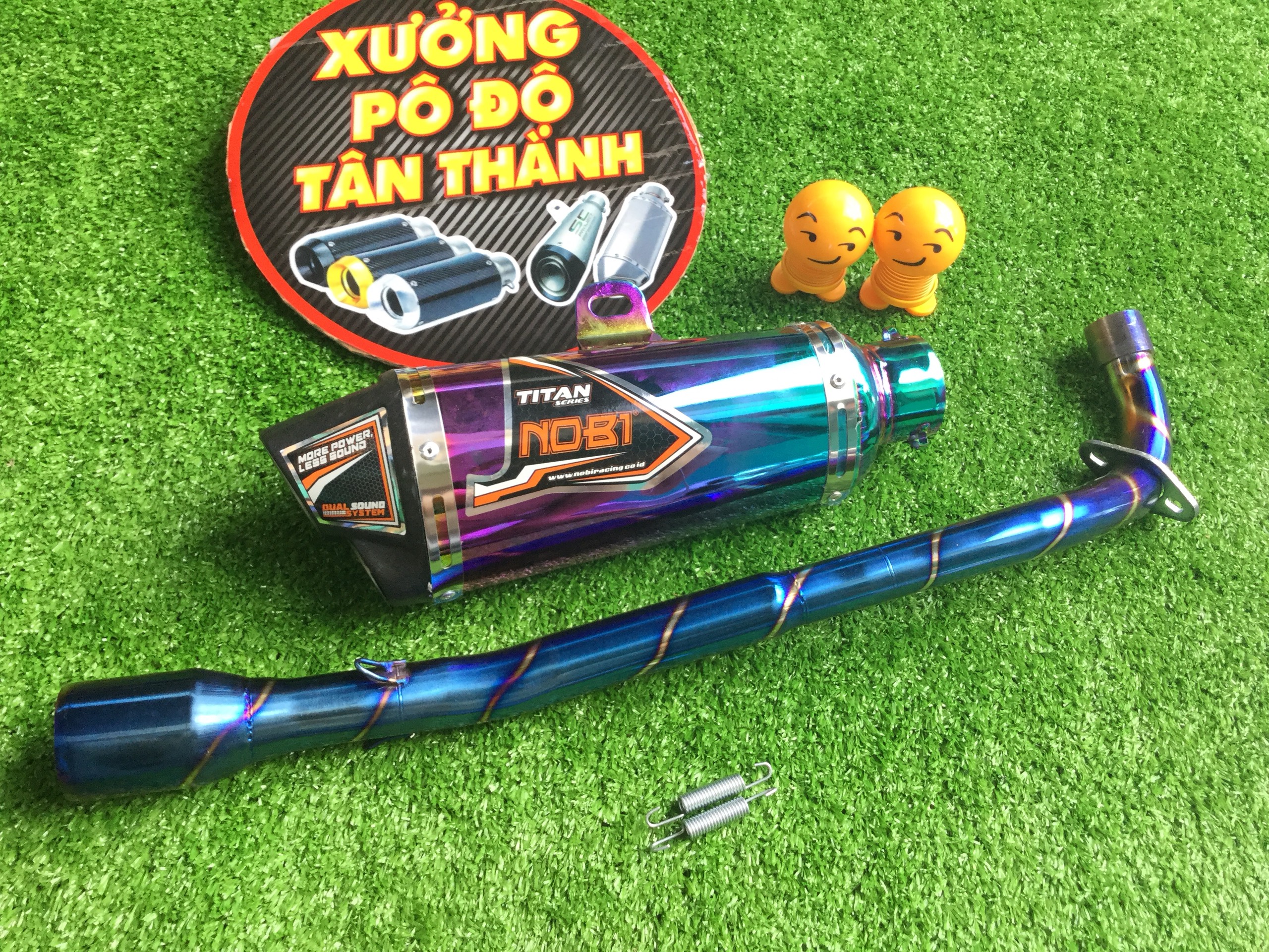 Bộ pô nobi titan full cổ titan wave 50 - 100, cup, dream, 67, axelo, exciter 50cc,...,Sản Phẩm Chất Lượng, Gian Hàng Uy Tín, Giá Cả Cực Tốt, Mua Ngay.