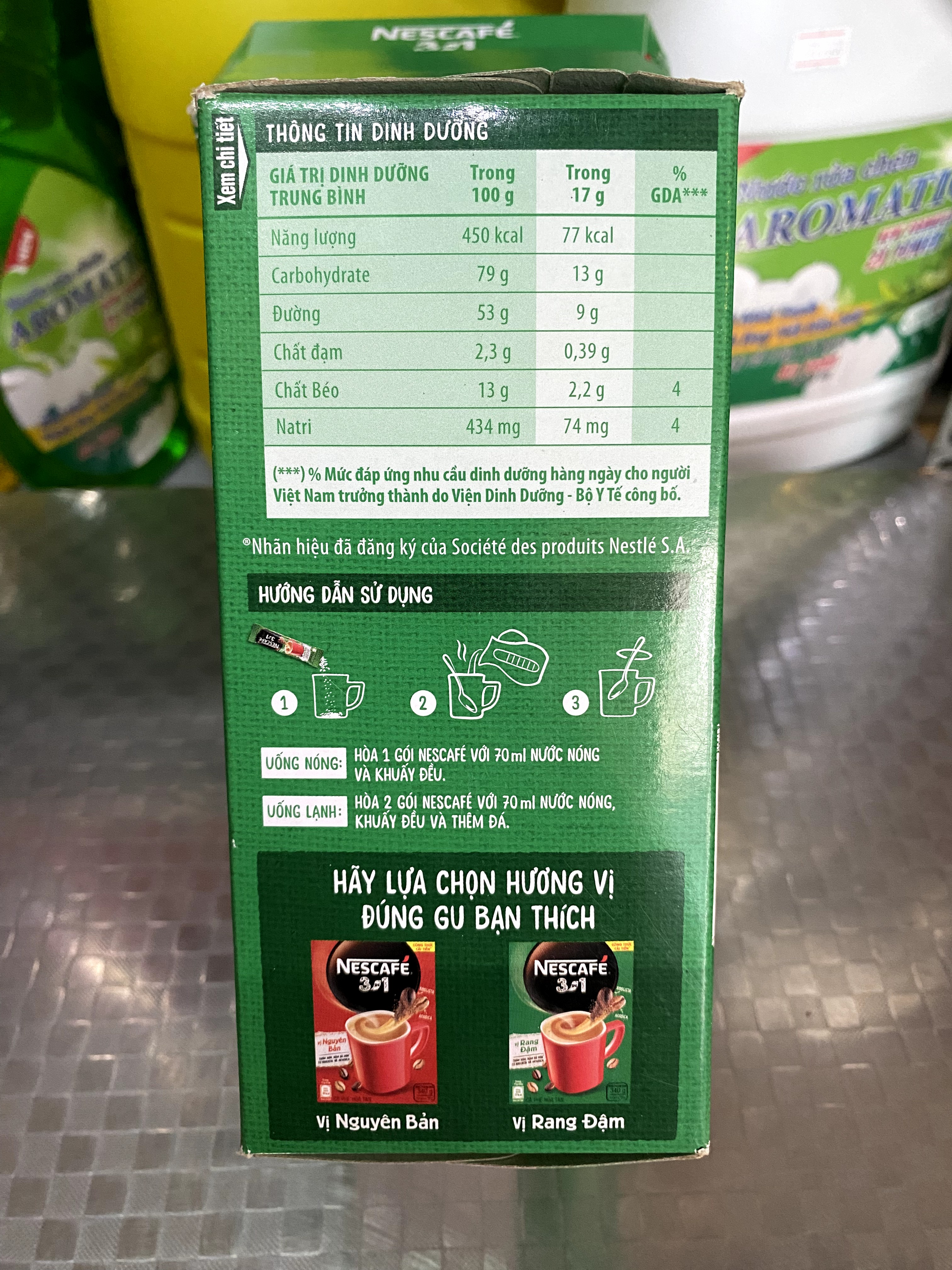 NESCAFÉ Cà Phê Sữa Đá Hòa Tan 3in1 320g(20 gói x 16g)