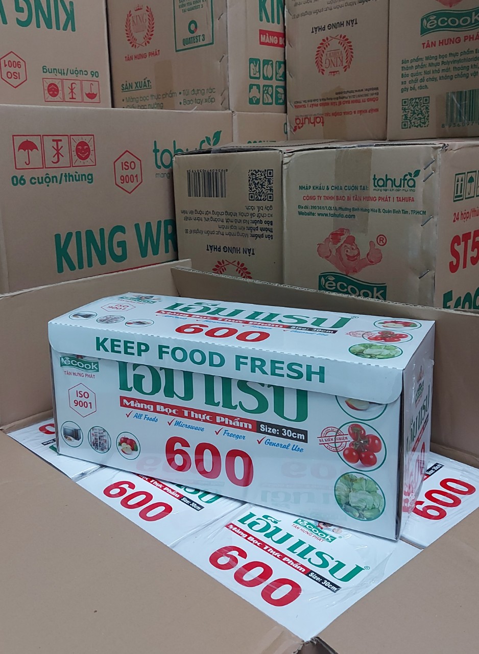 Màng Bọc Thực Phẩm Cao Cấp Ecook 600 Thái