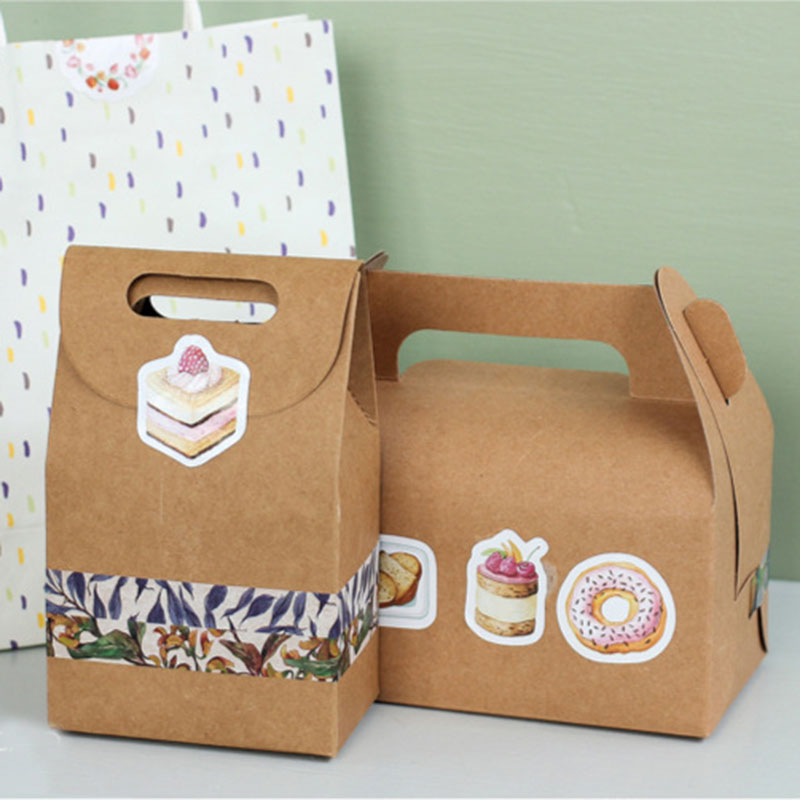 Hộp 45 Sticker Chủ Đề Cupcake Trang Trí Planner - Case Sover