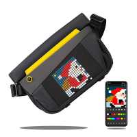Túi đeo chéo DIVOOM Pixoo Slingbag-V hiển thị màn hình LED có thể đựng laptop/tablet 11 inch