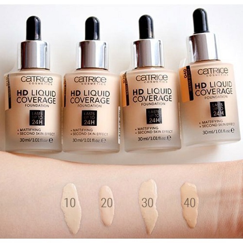 Kem Nền Catrice HD Liquid Coverage Foundation (30ml)