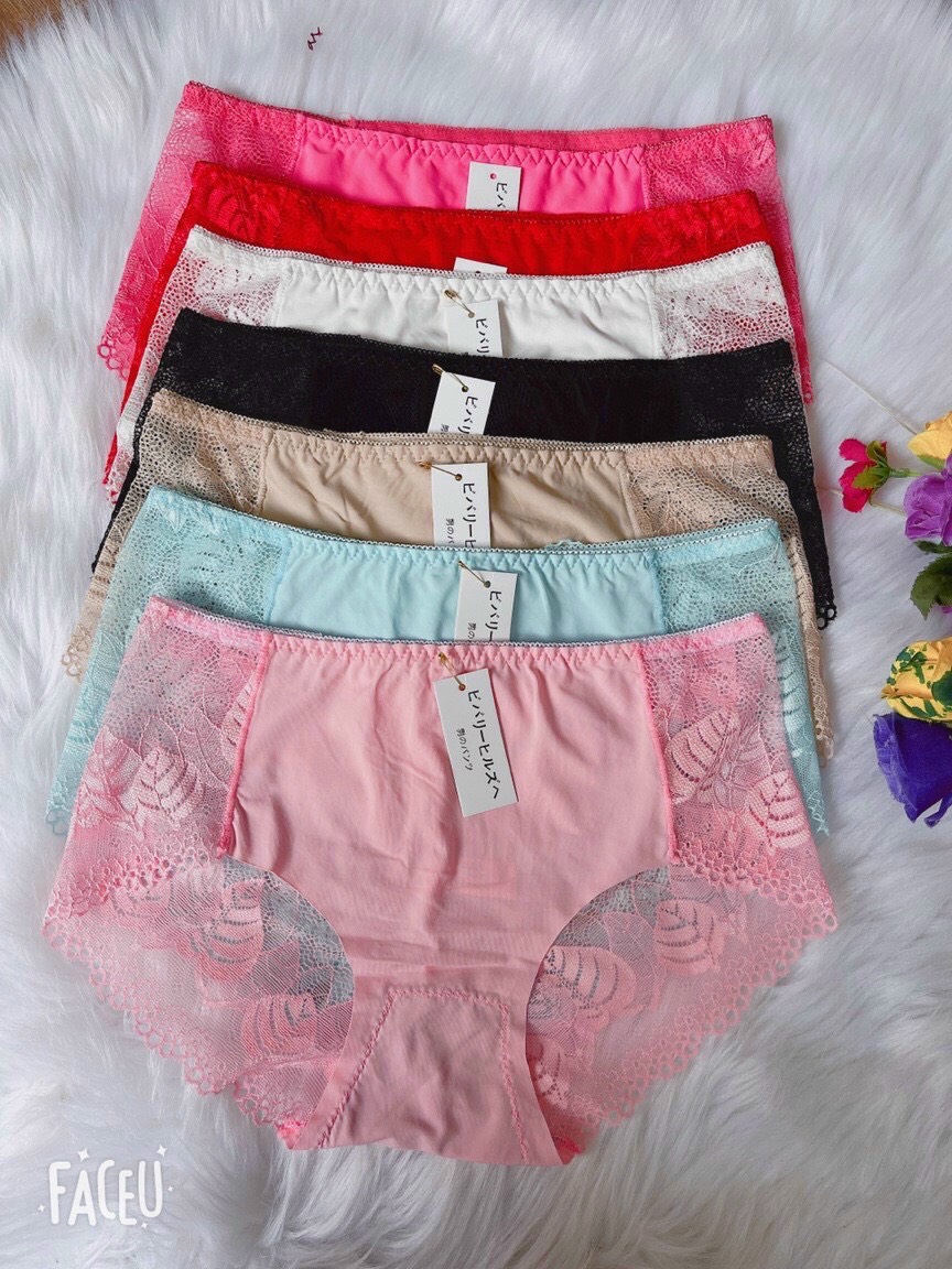 Bộ 10 quần lót nữ su ren cao cấp