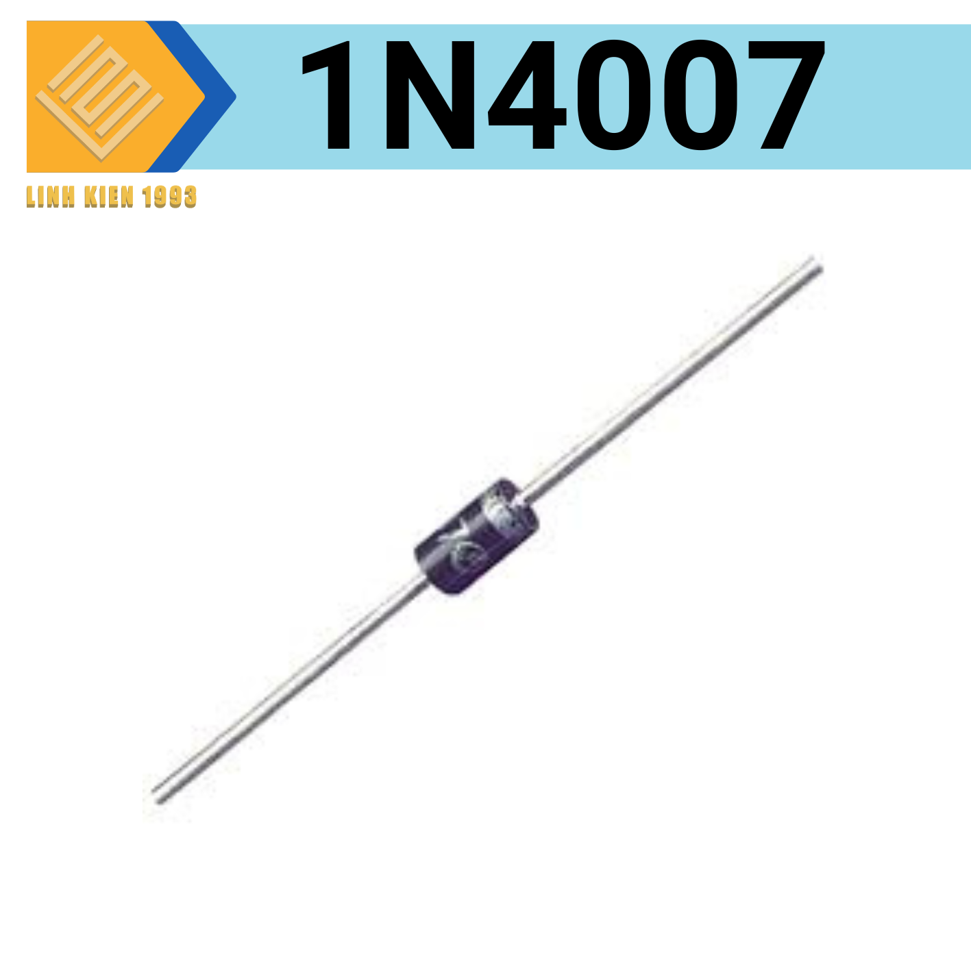 [ 5 CON ]  Diode 1n4007 1A 1000V