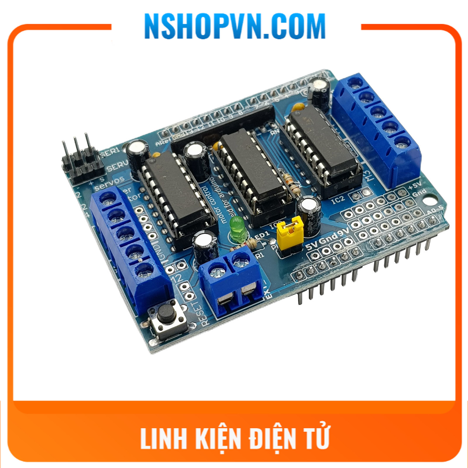 Arduino motor shield l293d
