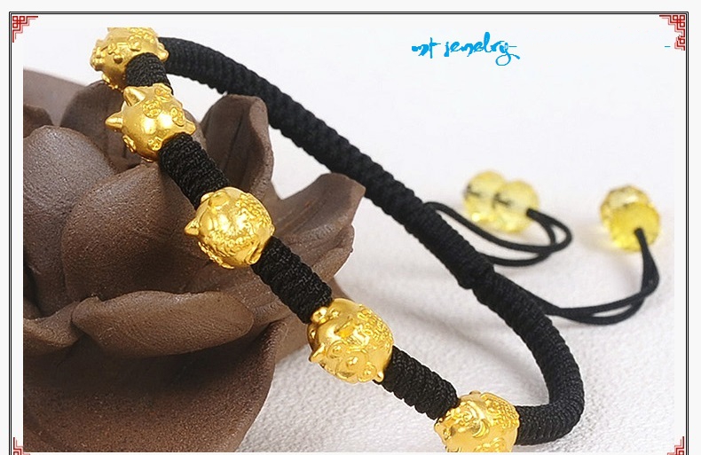 Charm Heo vàng 24k