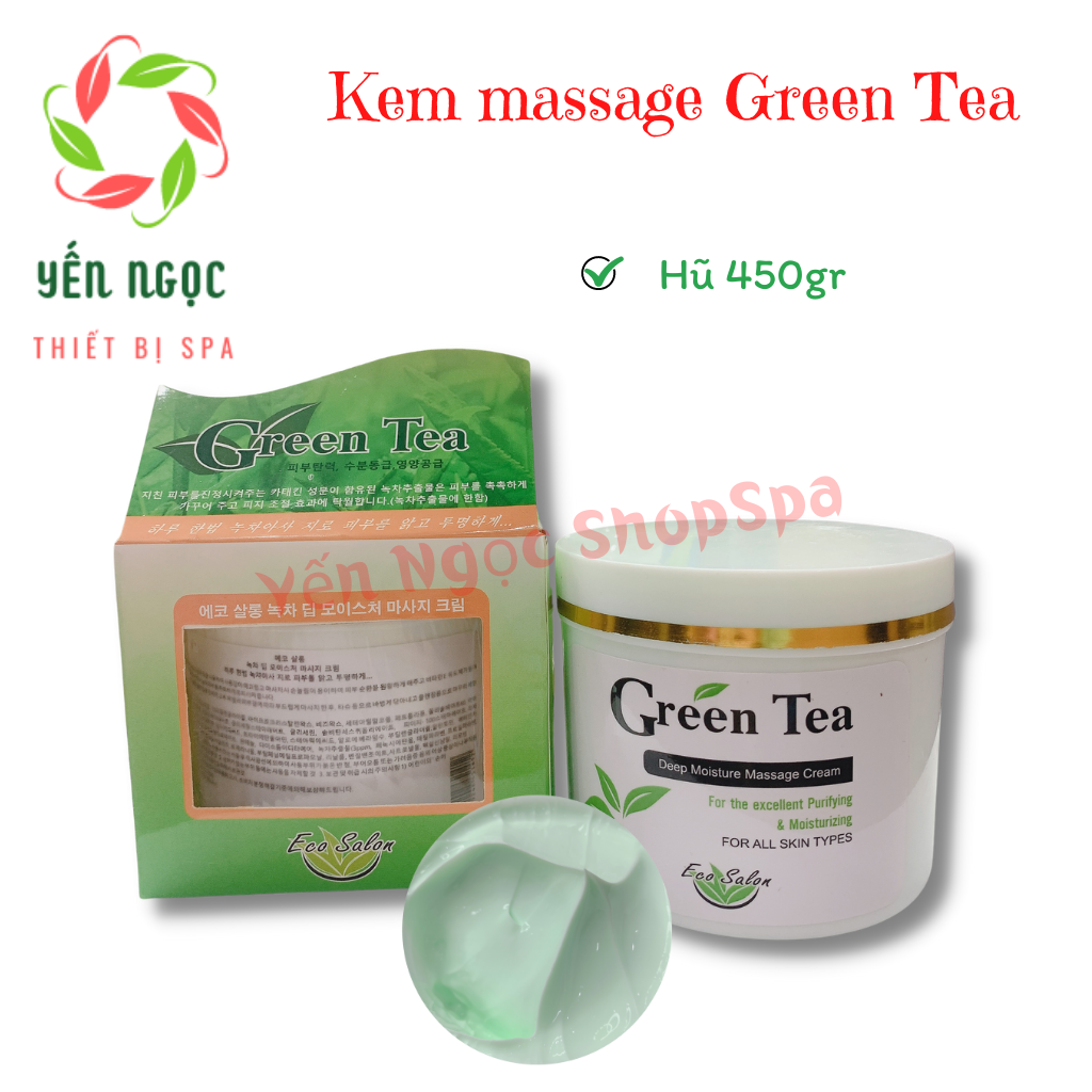 Kem massage Trà Xanh Green Tea HQ