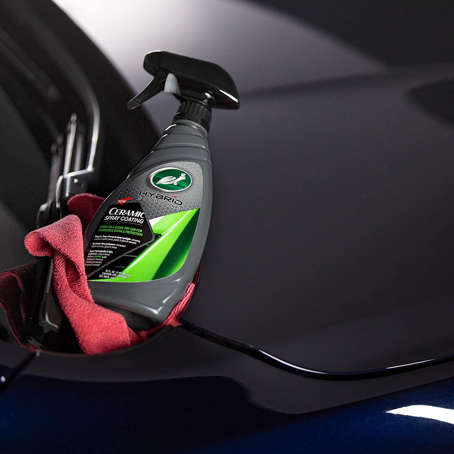 Ceramic Spray Coating Chai Xịt Bóng Sơn con rùa cao cấp Turtle Wax 473ml