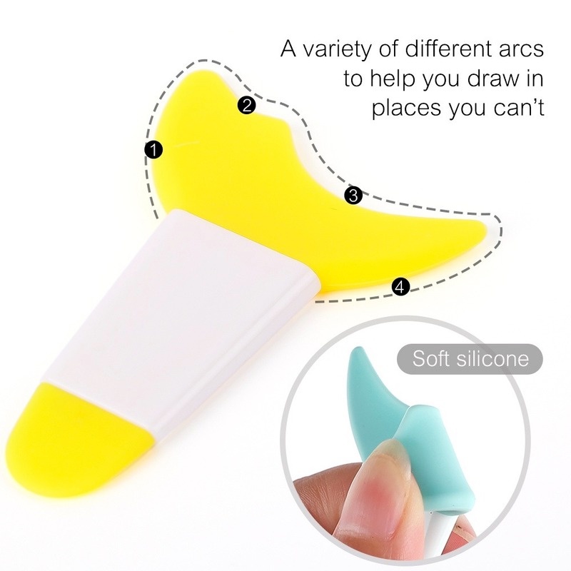 Dụng Cụ Silicone Hỗ Trợ Kẻ Mắt Mascara Đa Năng[micro]