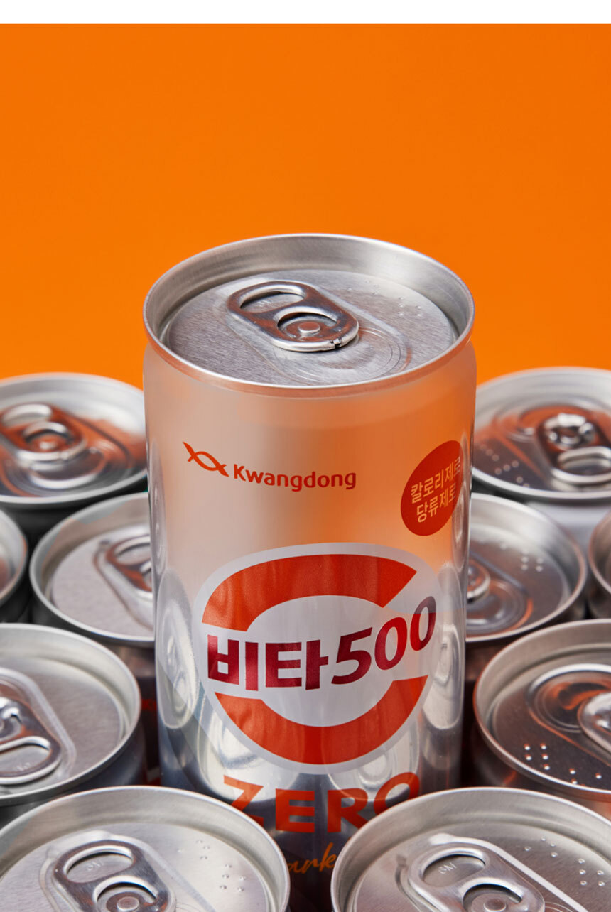 Nước uống tăng lực vita 500 zero (dạng lon)