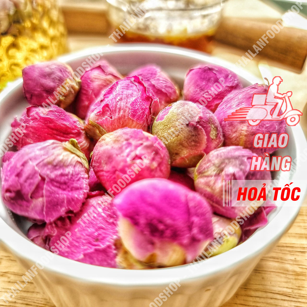 Trà Nụ Hoa Mẫu Đơn Sấy Lạnh Lon 150Gram