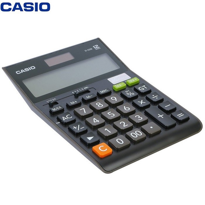 Máy tính Casio D-120F - Chính hãng Bitex, Bảo hành 7 năm