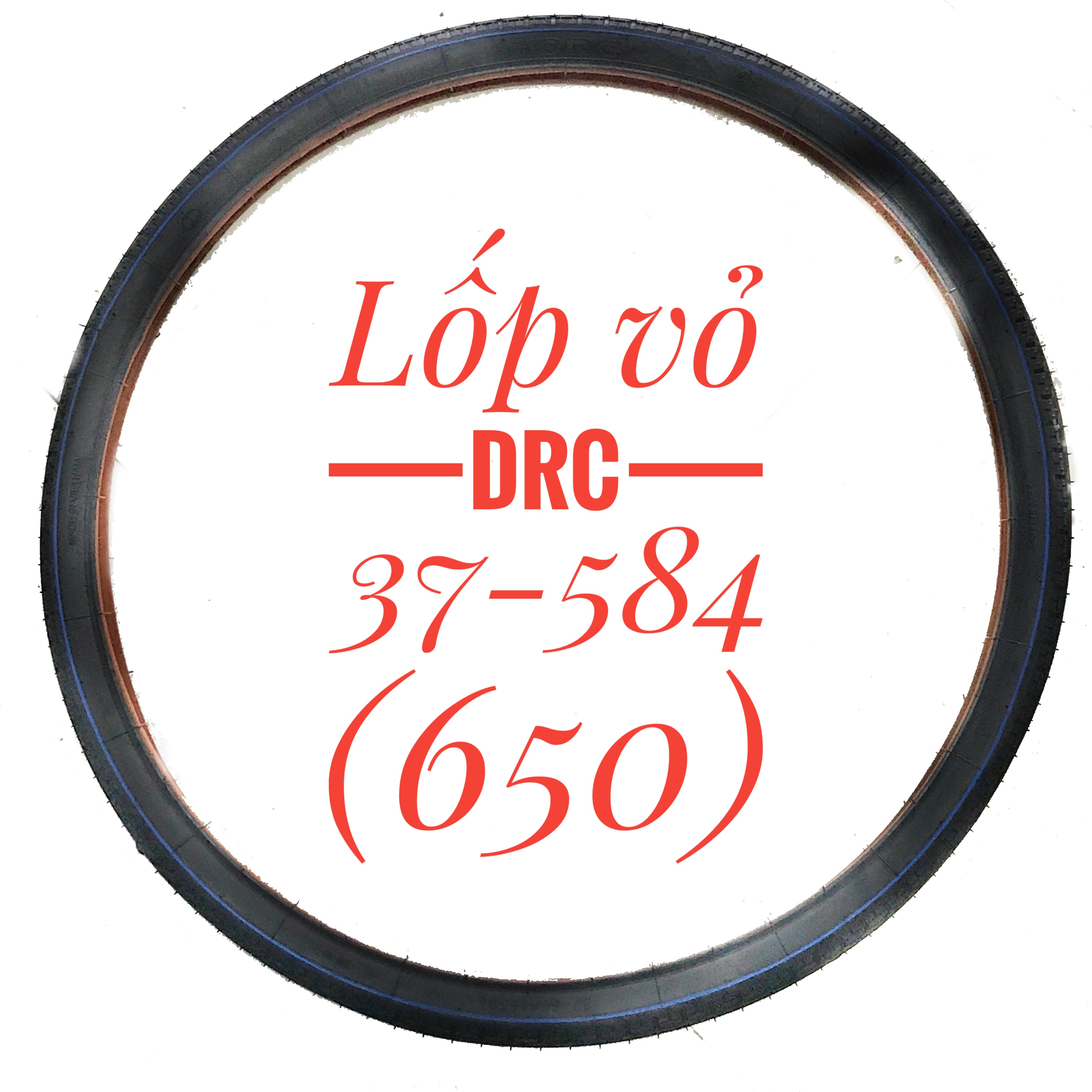 Bộ 2 Lốp Xe đạp Đầm DRC 37-584 (650)