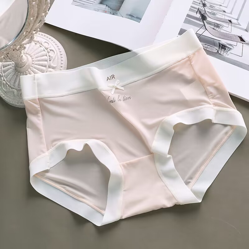 SÉT 10 QUẦN LÓT NỮ TÀNG HÌNH SU LỤA PHỐI CHỮ SIÊU MỀM MÁT