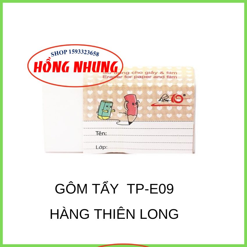 [ Mới]  1 Viên Gôm/ Tẩy Tl-E06 / TP- E09