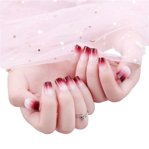 Bộ 24 móng giả cao cấp kèm keo hoặc miếng dán 12 móng MS 008