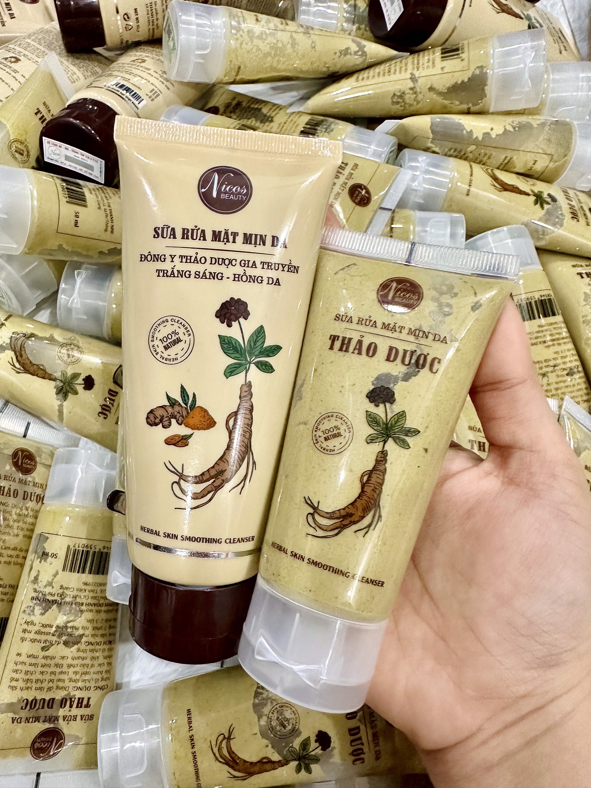 Sữa Rửa Mặt Đông Y Gia Truyền Nikos Thanh Nhi Chính Hãng