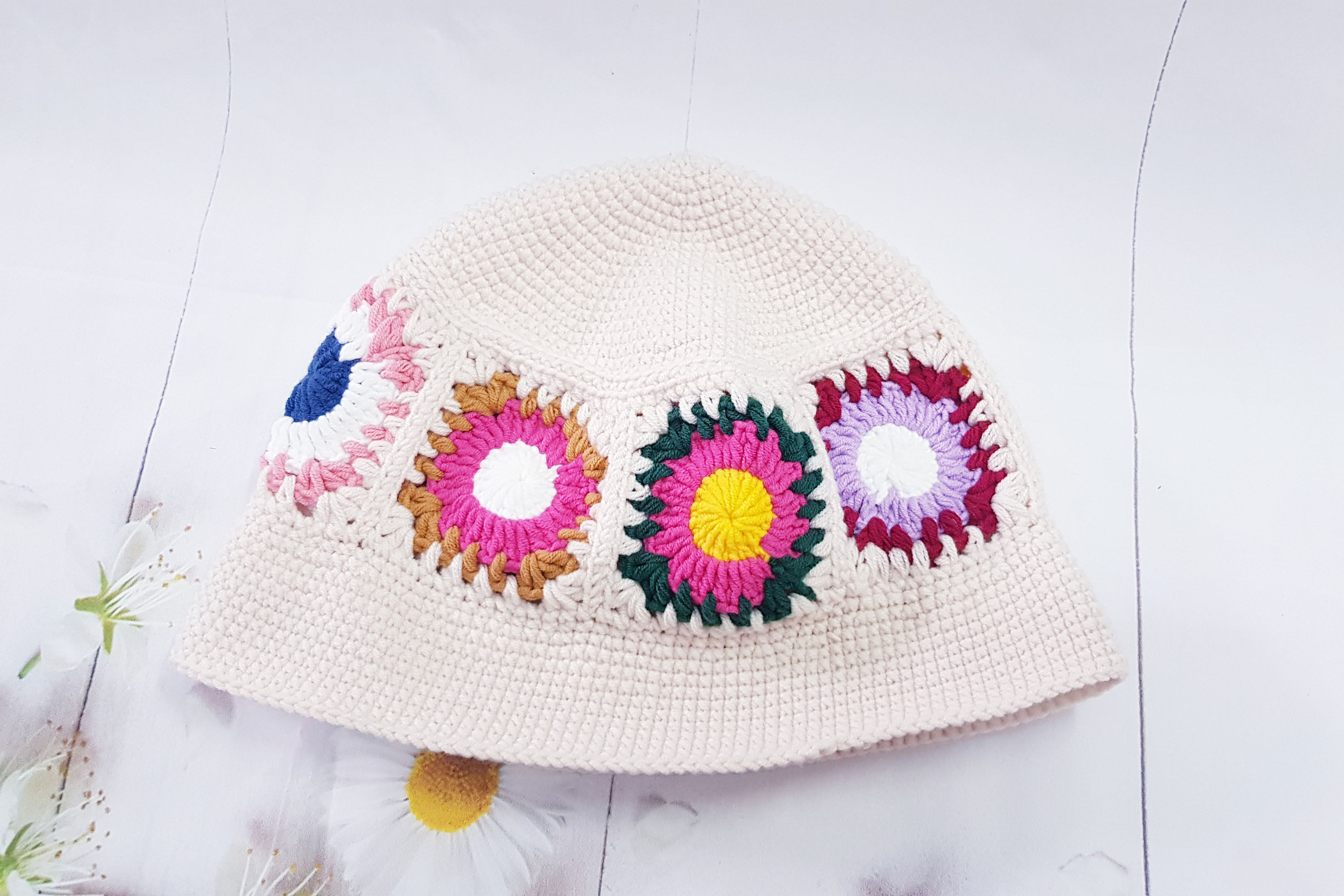 Mũ Handmade Bằng Len Siêu Xinh Cho Nữ - Thủ Công 100%