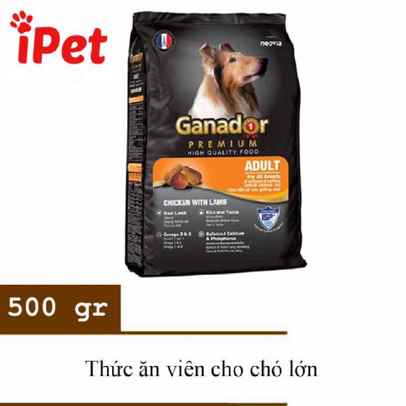 Thức Ăn Hạt Khô Ganador Adult Cho Chó Lớn Vị Gà Và Cừu - iPet Shop