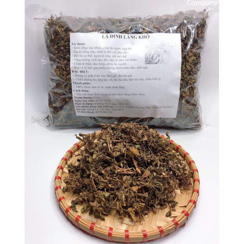 Lá đinh lăng khô (làm gối không cành) 500g