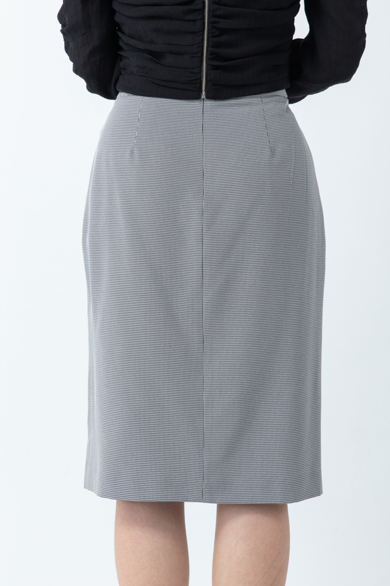 Chân váy kẻ bút chì (không kèm phụ kiện) IVY moda MS 30M6808