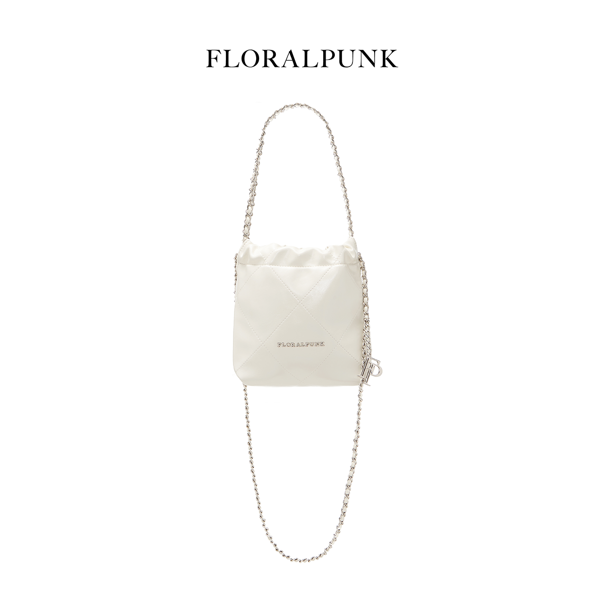 Túi xách Floralpunk Brooklyn Mini Shopper - White
